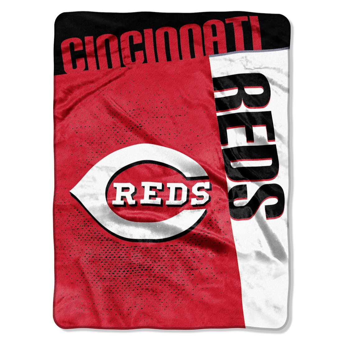 Cincinnati Reds Blanket 60x80 Raschel Strike Design