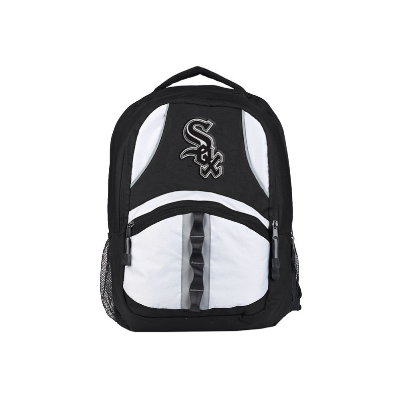 Chicago White Sox Backpack Captain Style Black and Black