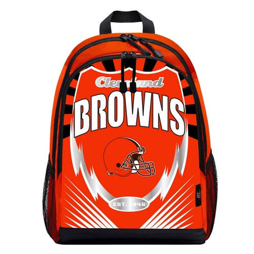 Cleveland Browns Backpack Lightning Style