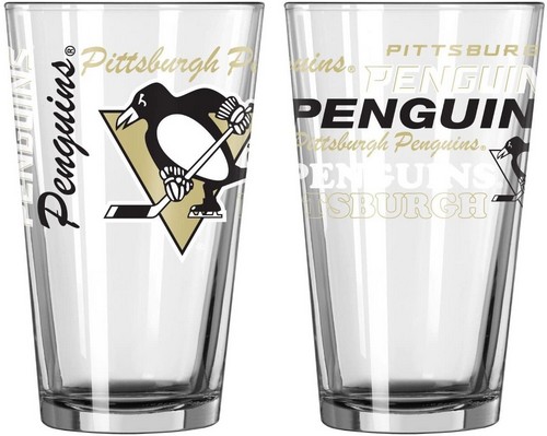 Pittsburgh Penguins Glass Pint Spirit Style