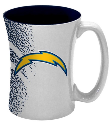 Los Angeles Chargers Coffee Mug 14oz Mocha Style