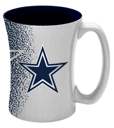 Dallas Cowboys Coffee Mug 14oz Mocha Style