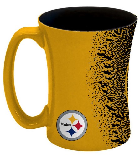 Pittsburgh Steelers Coffee Mug 14oz Mocha Style