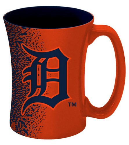 Detroit Tigers Coffee Mug - 14 oz Mocha