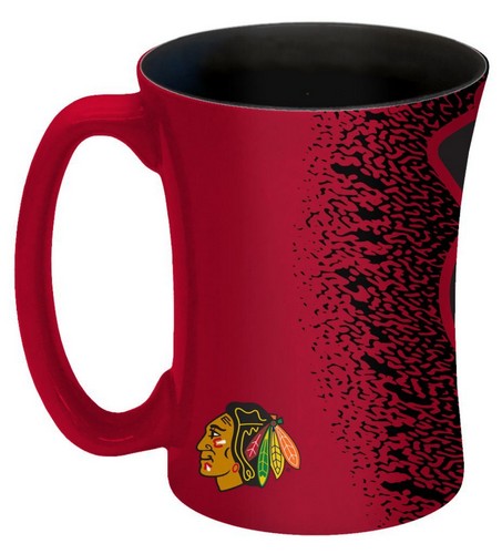 Chicago Blackhawks Coffee Mug 14oz Mocha Style