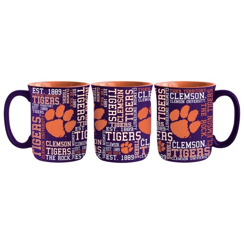 Clemson Tigers Coffee Mug 17oz Spirit Style