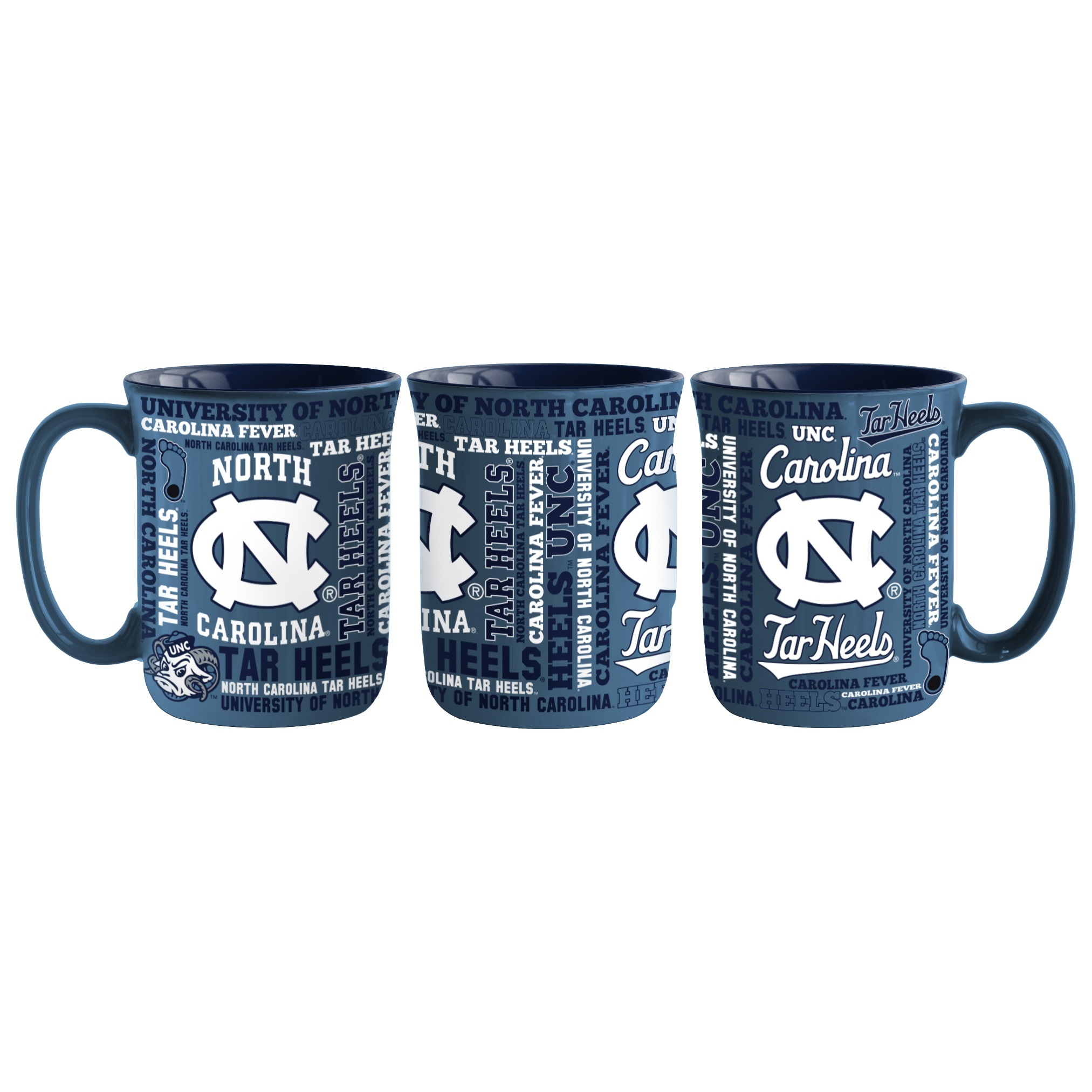 North Carolina Tar Heels Coffee Mug 17oz Spirit Style