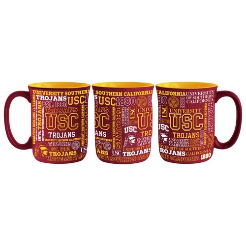 USC Trojans Coffee Mug 17oz Spirit Style