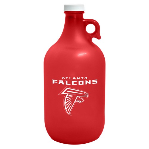 Atlanta Falcons Growler 64oz Frosted Red