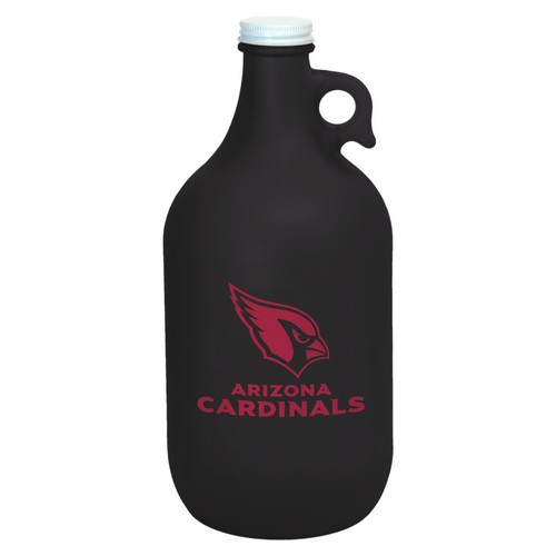 Arizona Cardinals Growler 64oz Frosted Black