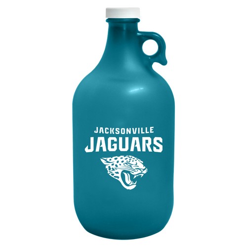 Jacksonville Jaguars Growler 64oz Frosted Teal