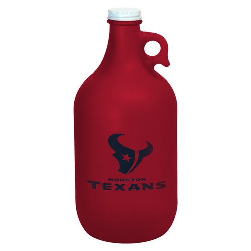 Houston Texans Growler 64oz Frosted Red