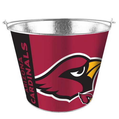 Arizona Cardinals Bucket 5 Quart Hype Design