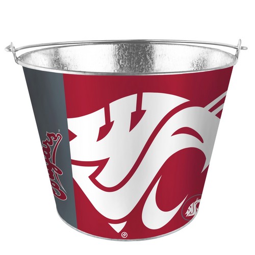 Washington State Cougars Bucket 5 Quart Hype Design