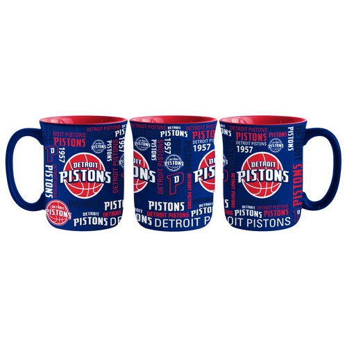 Detroit Pistons Coffee Mug 17oz Spirit Style