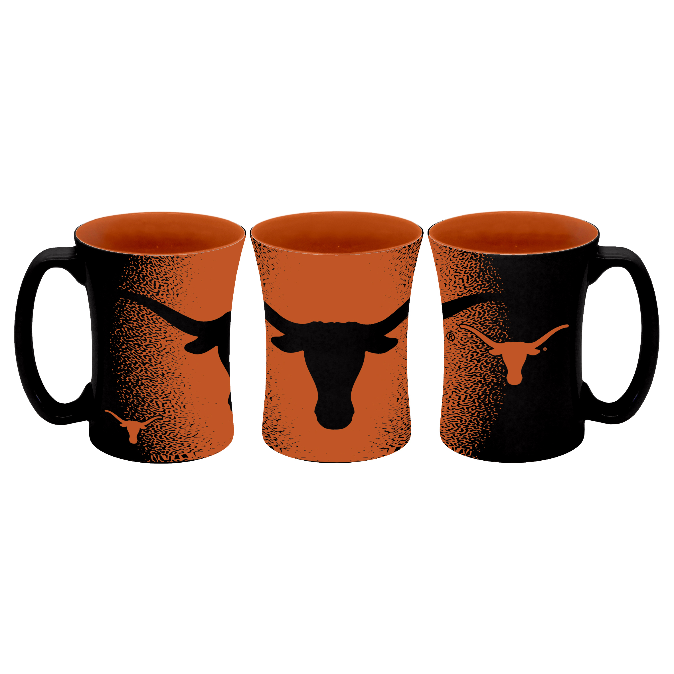 Texas Longhorns Coffee Mug 14oz Mocha Style