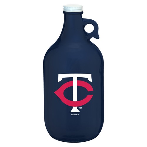 Minnesota Twins Growler 64oz Frosted Navy