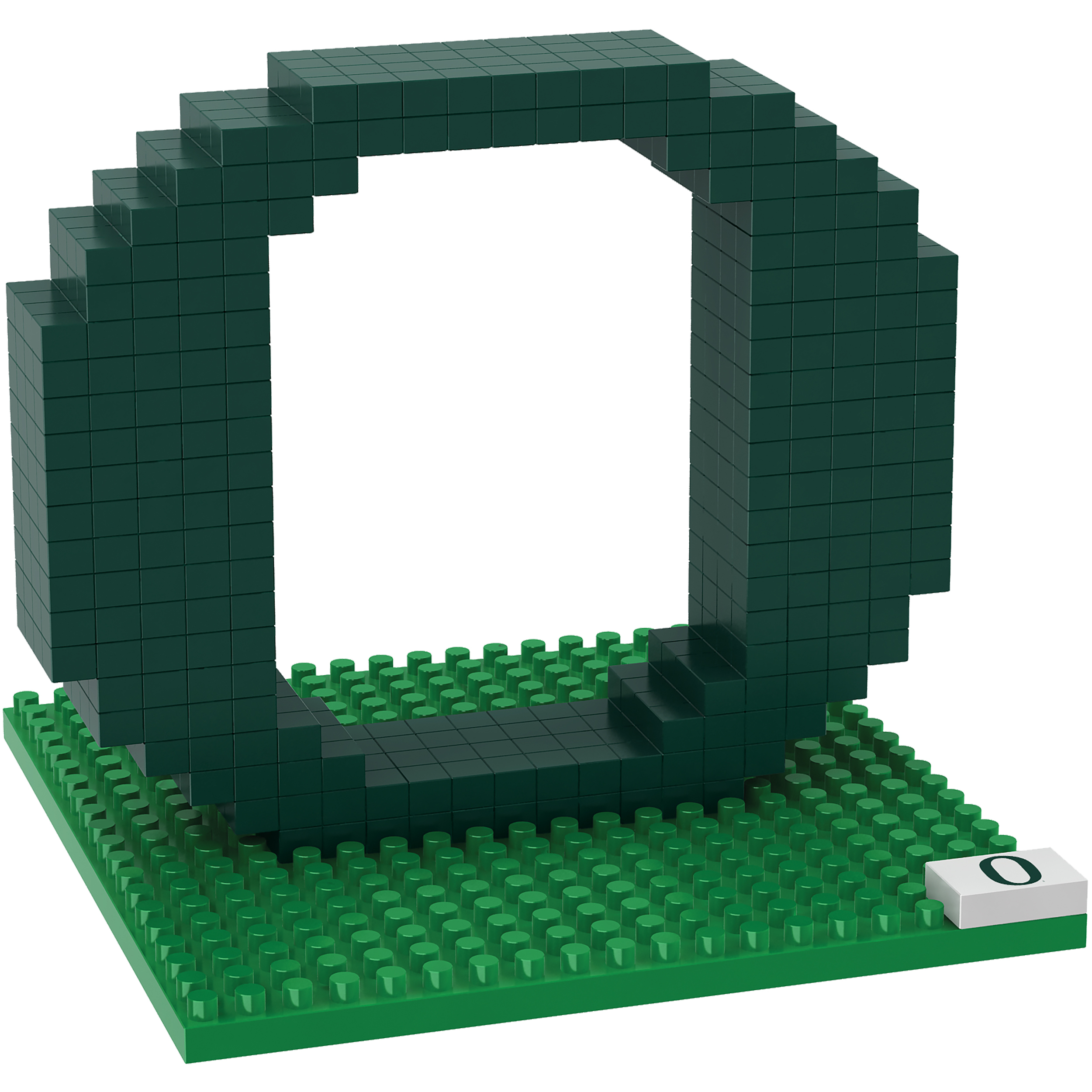 Oregon Ducks Puzzle 3D BRXLZ Logo Design