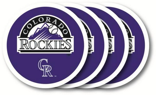 Colorado Rockies Coaster Set 4 Pack