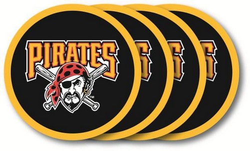 Pittsburgh Pirates Coaster Set 4 Pack