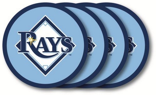 Tampa Bay Rays Coaster Set 4 Pack