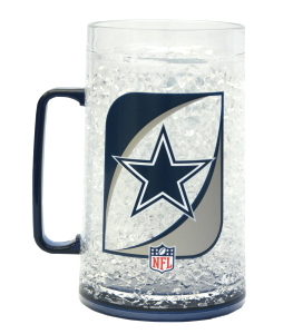 Dallas Cowboys Mug Crystal Freezer Style Monster Size