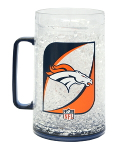 Denver Broncos Monster Crystal Freezer Mug