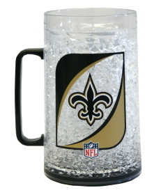 New Orleans Saints Mug Crystal Freezer Style Monster Size