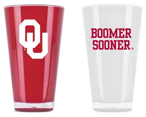 Oklahoma Sooners Tumblers - Set of 2 (20 oz)