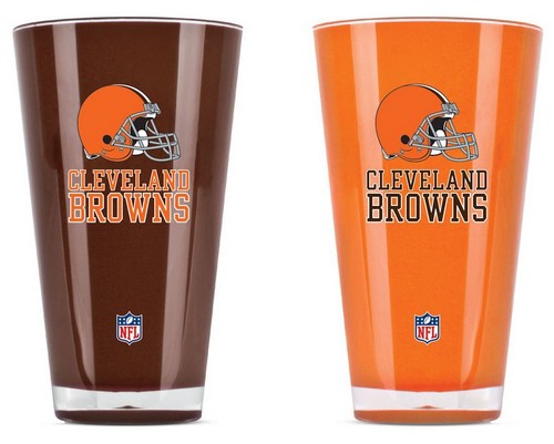 Cleveland Browns Tumblers - Set of 2 (20 oz)