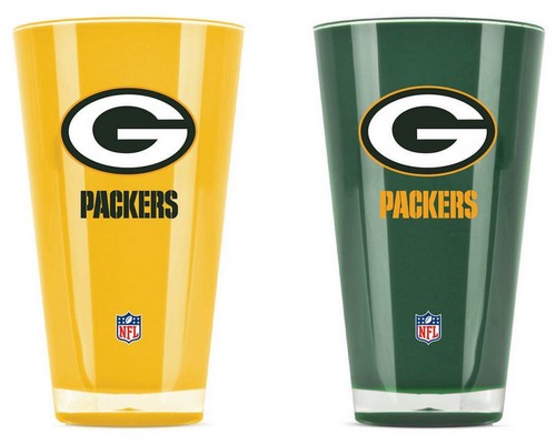 Green Bay Packers Tumblers - Set of 2 (20 oz)