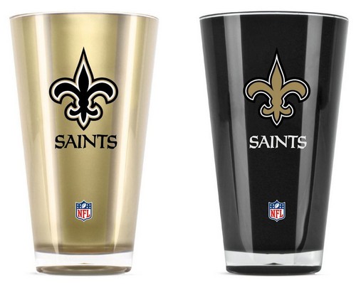 New Orleans Saints Tumblers - Set of 2 (20 oz)