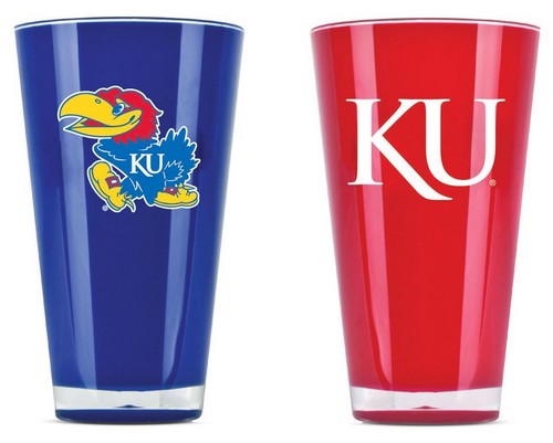 Kansas Jayhawks Tumblers - Set of 2 (20 oz)