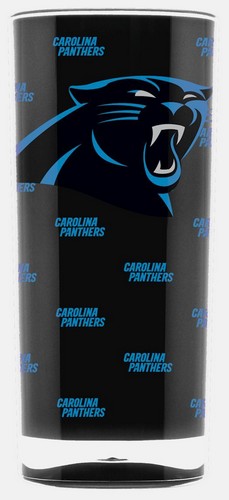 Carolina Panthers Tumbler - Square Insulated (16oz)