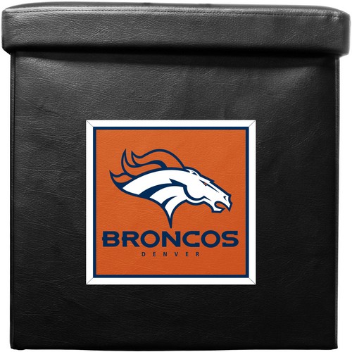 Denver Broncos Ottoman Foldable