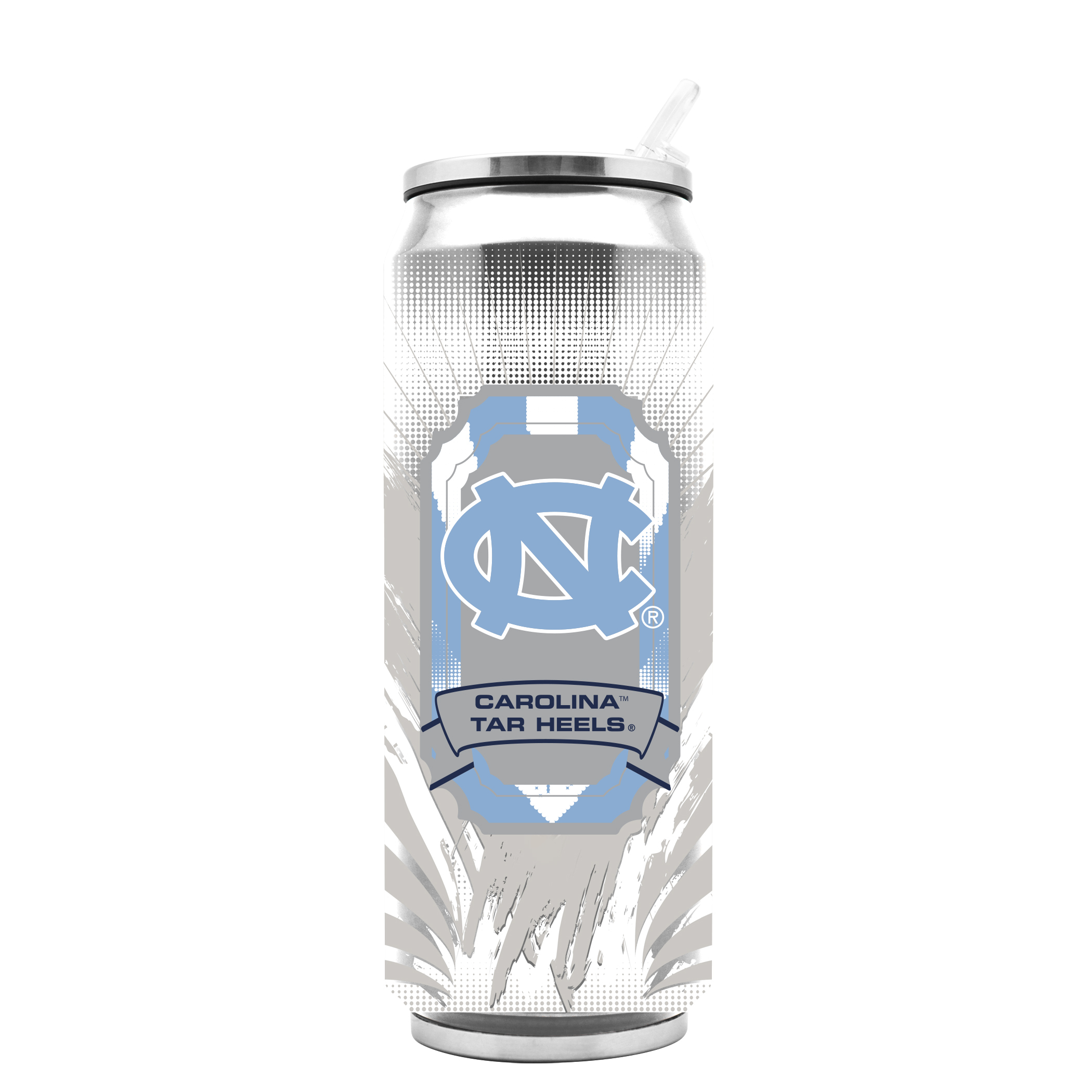 North Carolina Tar Heels Stainless Steel Thermo Can - 16.9 ounces