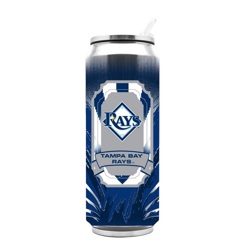 Tampa Bay Rays Thermo Can Stainless Steel 16.9oz