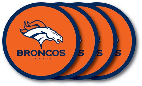 Denver Broncos Coaster 4 Pack Set