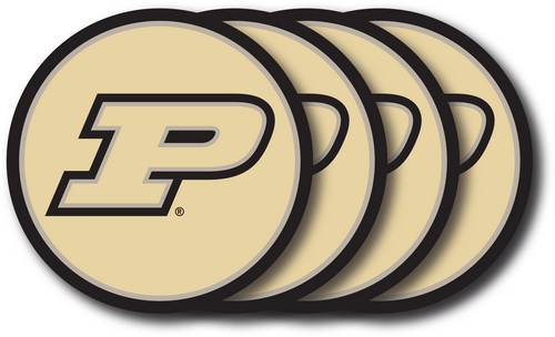 Purdue Boilermakers Coaster Set 4 Pack