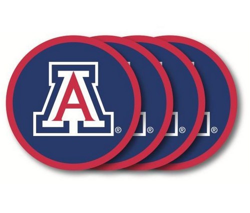 Arizona Wildcats Coaster Set 4 Pack