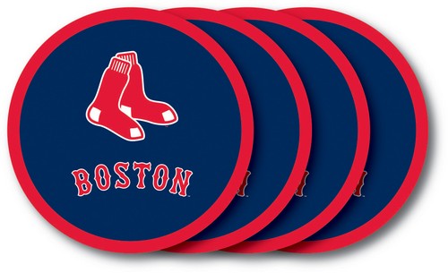 Boston Red Sox Coaster Set 4 Pack