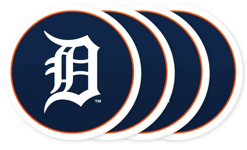 Detroit Tigers Coaster Set 4 Pack