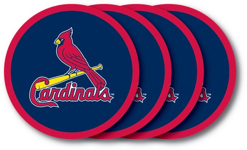 St. Louis Cardinals Coaster Set 4 Pack