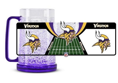 Minnesota Vikings Mug Crystal Freezer Style