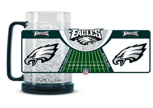 Philadelphia Eagles Crystal Freezer Mug