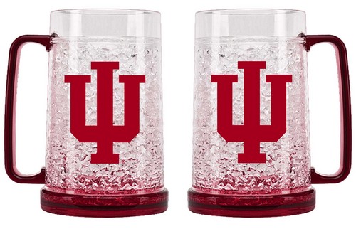 Indiana Hoosiers Crystal Freezer Mug