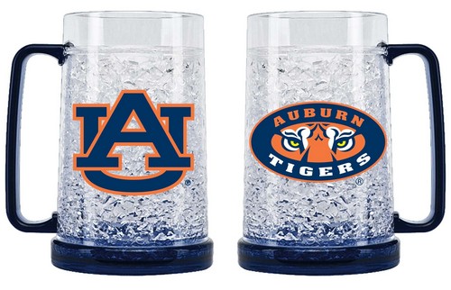 Auburn Tigers Crystal Freezer Mug