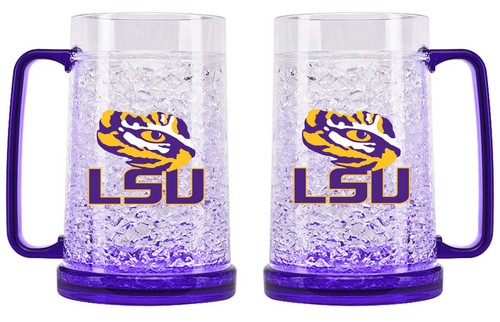 LSU Tigers Crystal Freezer Mug