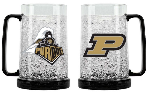 Purdue Boilermakers Crystal Freezer Mug