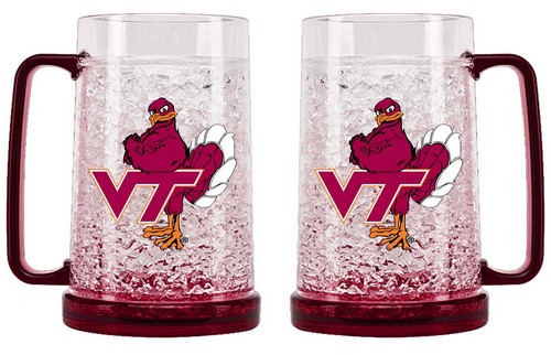 Virginia Tech Hokies Mug Crystal Freezer Style